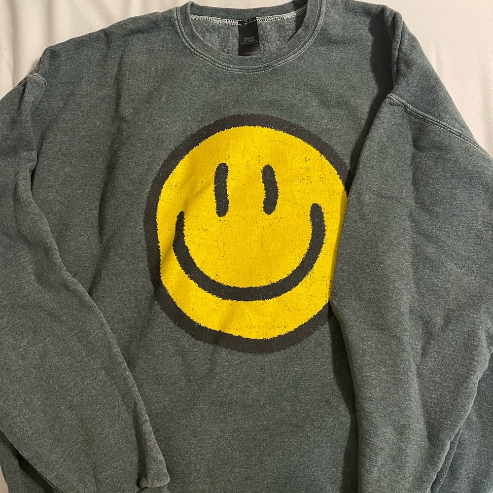 Smiley face sweatshirt
